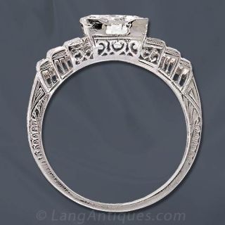 Art Deco Engagement Ring