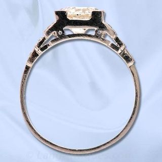 Art Deco Engagement Ring