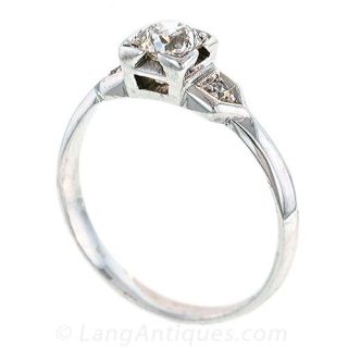 Art Deco Engagement Ring