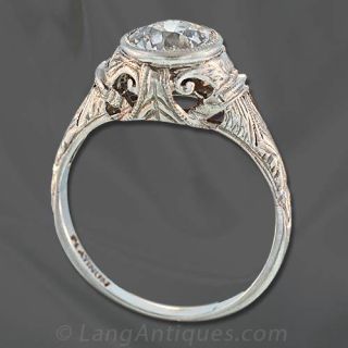 Art Deco Engagement Ring