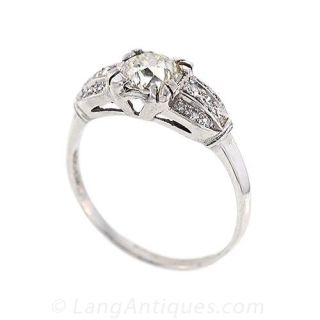 Art Deco Engagement Ring