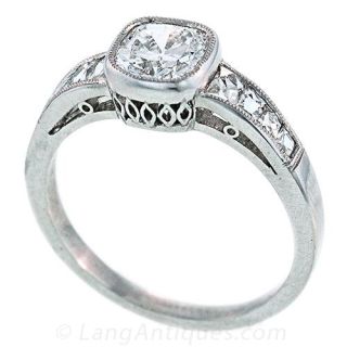 Art Deco Engagement Ring