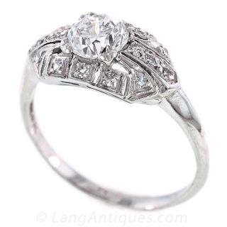 Art Deco Engagement Ring