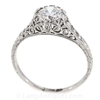 Art Deco Engagement Ring