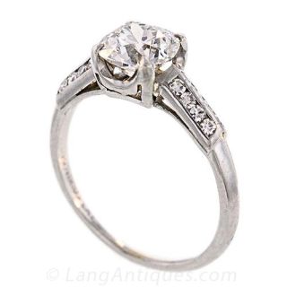 Art Deco Engagement Ring