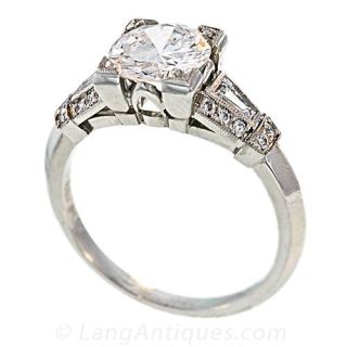 Art Deco Engagement Ring