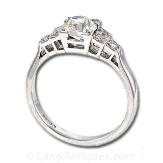 Art Deco Engagement Ring