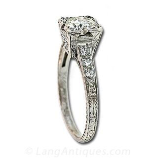 Art Deco Engagement Ring