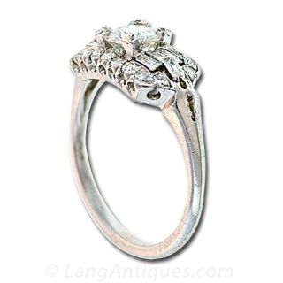 Art Deco Engagement Ring