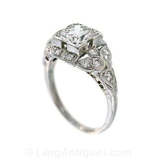 Art Deco Engagement Ring