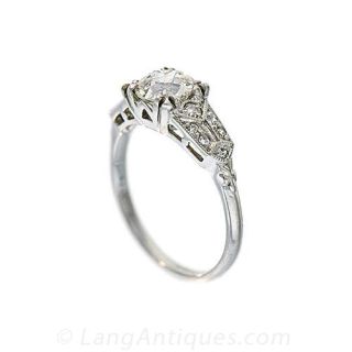 Art Deco Engagement Ring