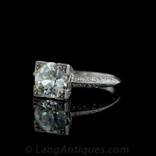 Art Deco Engagement Ring