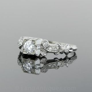 Art Deco Engagement Ring