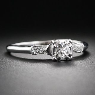 Art Deco Engagement Ring