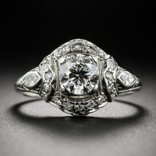 Art Deco Engagement Ring