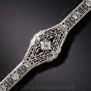 Art Deco Filagree Bracelet