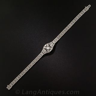 Art Deco Filigree Bracelet