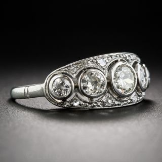 Art Deco Five-Stone Diamond Ring