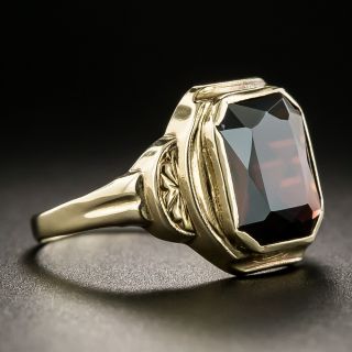 Art Deco Garnet Ring