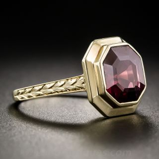 Art Deco Garnet Ring