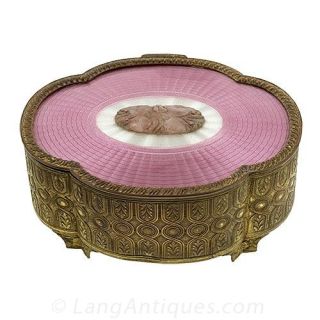 Art Deco Guilloche Box
