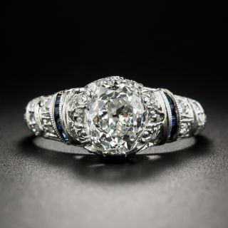 Art Deco-Inspired 1.73 Carat Diamond Engagement Ring - GIA I SI2 - 2