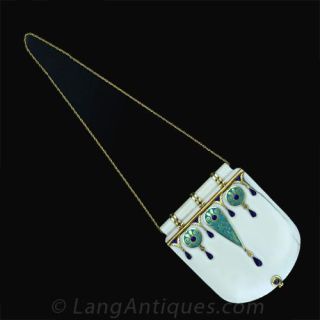 Art Deco Ivory Compact Main View