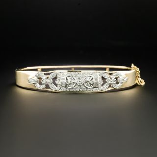 Art Deco/Mid Century Bangle Bracelet - 2