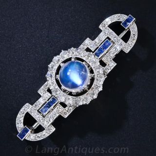 Art Deco Moonstone