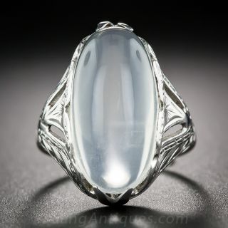 Art Deco Moonstone Ring