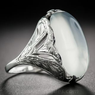 Art Deco Moonstone Ring