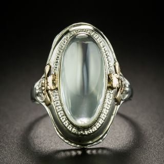 Art Deco Moonstone Ring - 2