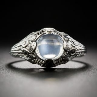 Art Deco Moonstone Ring