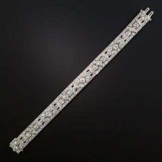 Art Deco Platinum and Diamond Bracelet 