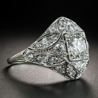 Art Deco Platinum Diamond Ring