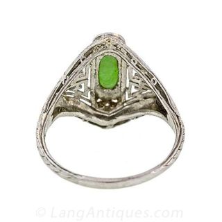 Art Deco Platinum Ring