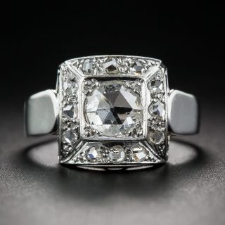Art Deco Rose Cut Diamond Ring - 1