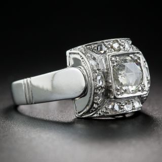 Art Deco Rose Cut Diamond Ring