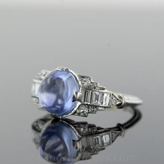 Art Deco Sapphire Ring