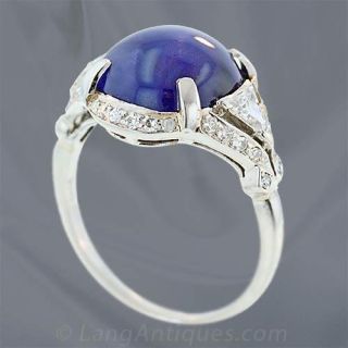 Art Deco Sapphire Ring
