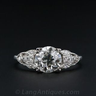 Art Deco Engagement Ring 