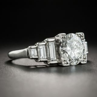 Art Deco Style 2.36 Carat Diamond Ring - GIA G VS1