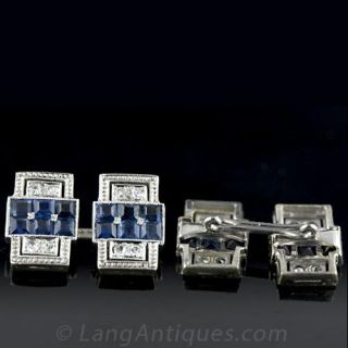 Art Deco Style Cufflinks