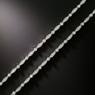 Art Deco-Style Diamond Bracelet Pair - 3