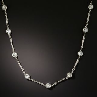 Art Deco Style Diamond Chain - 2