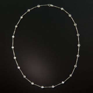 Art Deco Style Diamond Chain