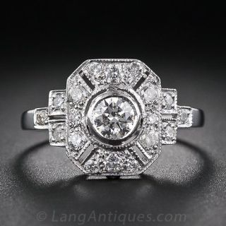 Art Deco Style Diamond Ring