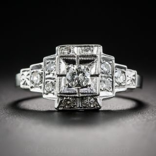Art Deco Style Diamond Ring