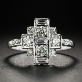 Art Deco Style Diamond Ring - 2