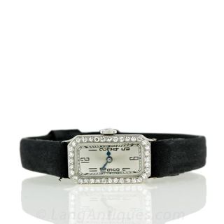 Art Deco Style Diamond Watch